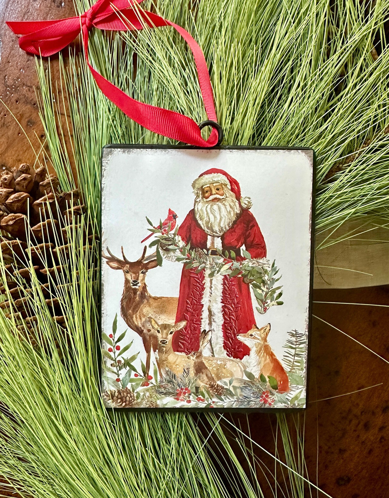 Santa Ornament II -  6"