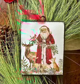 Santa Ornament II -  6"