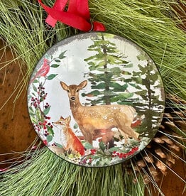 sullivans Rustic  Deer Ornament 6" x 6.5"