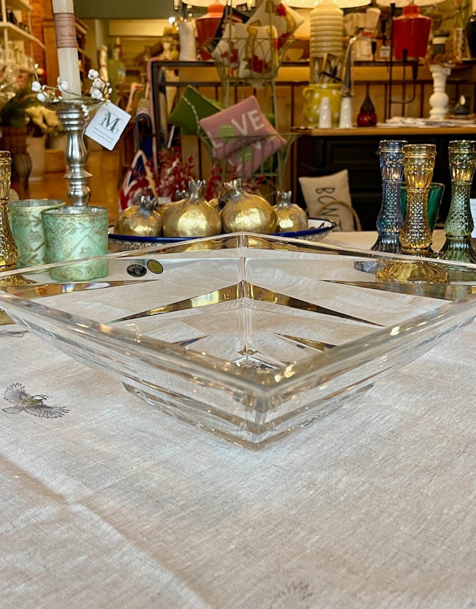 Bohemia Crystal - Bowl - Sculpted