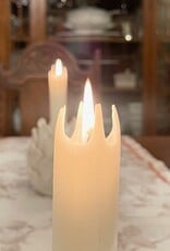 Square Candle  8 Inch (Box of 8)  Linen White Square Candle  8 Inch (Box of 8)  Linen White