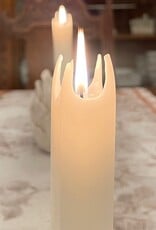 Square Candle  8 Inch (Box of 8)  Linen White Square Candle  8 Inch (Box of 8)  Linen White