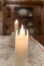 Square Candle  8 Inch (Box of 8)  Linen White Square Candle  8 Inch (Box of 8)  Linen White