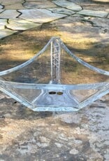 Bohemia Crystal - 13" Triangular Bowl (Cut) Bohemia Crystal - 13" Triangular Bowl (Cut)