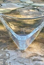 Bohemia Crystal - 13" Triangular Bowl (Cut) Bohemia Crystal - 13" Triangular Bowl (Cut)