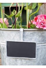 Flower Bucket Blackboard Flower Bucket Blackboard
