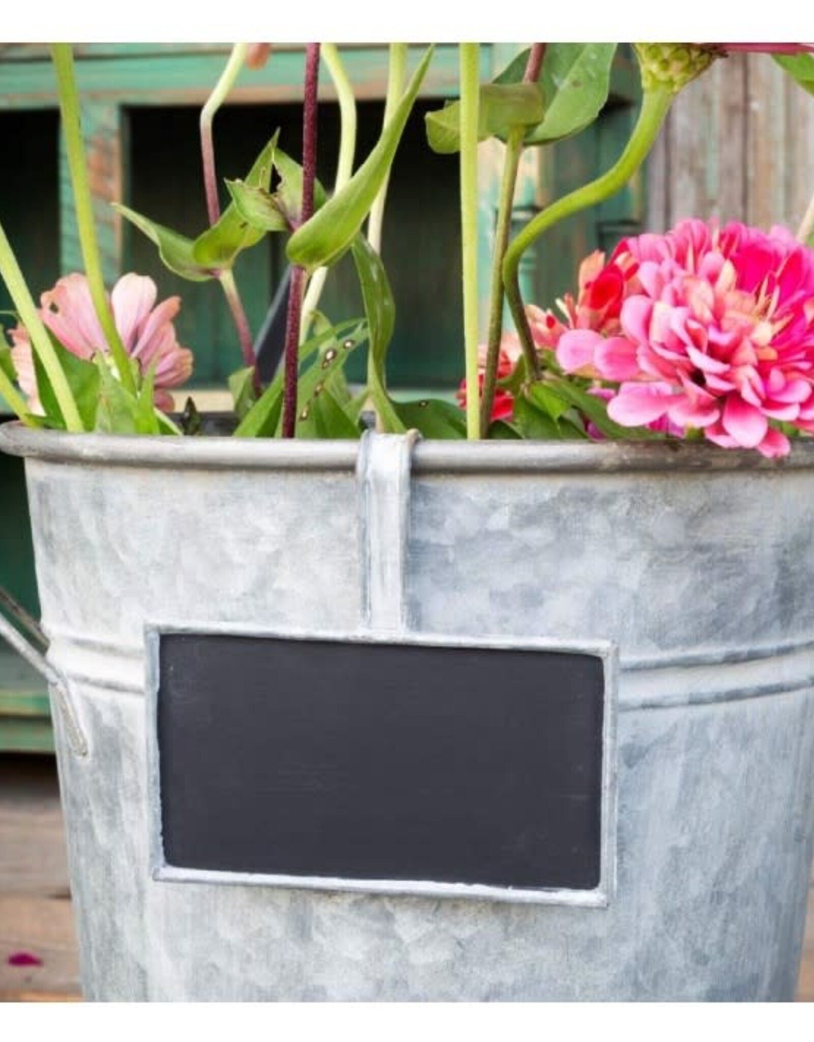 Flower Bucket Blackboard