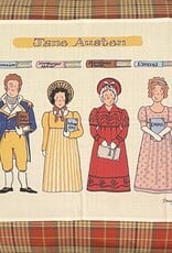Alison Gardiner Alison Gardiner Jane Austen Tea Towel 19" x 29'"