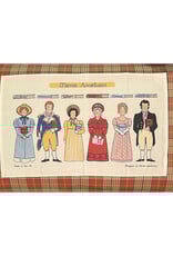 Alison Gardiner Alison Gardiner Jane Austen Tea Towel 19" x 29'"