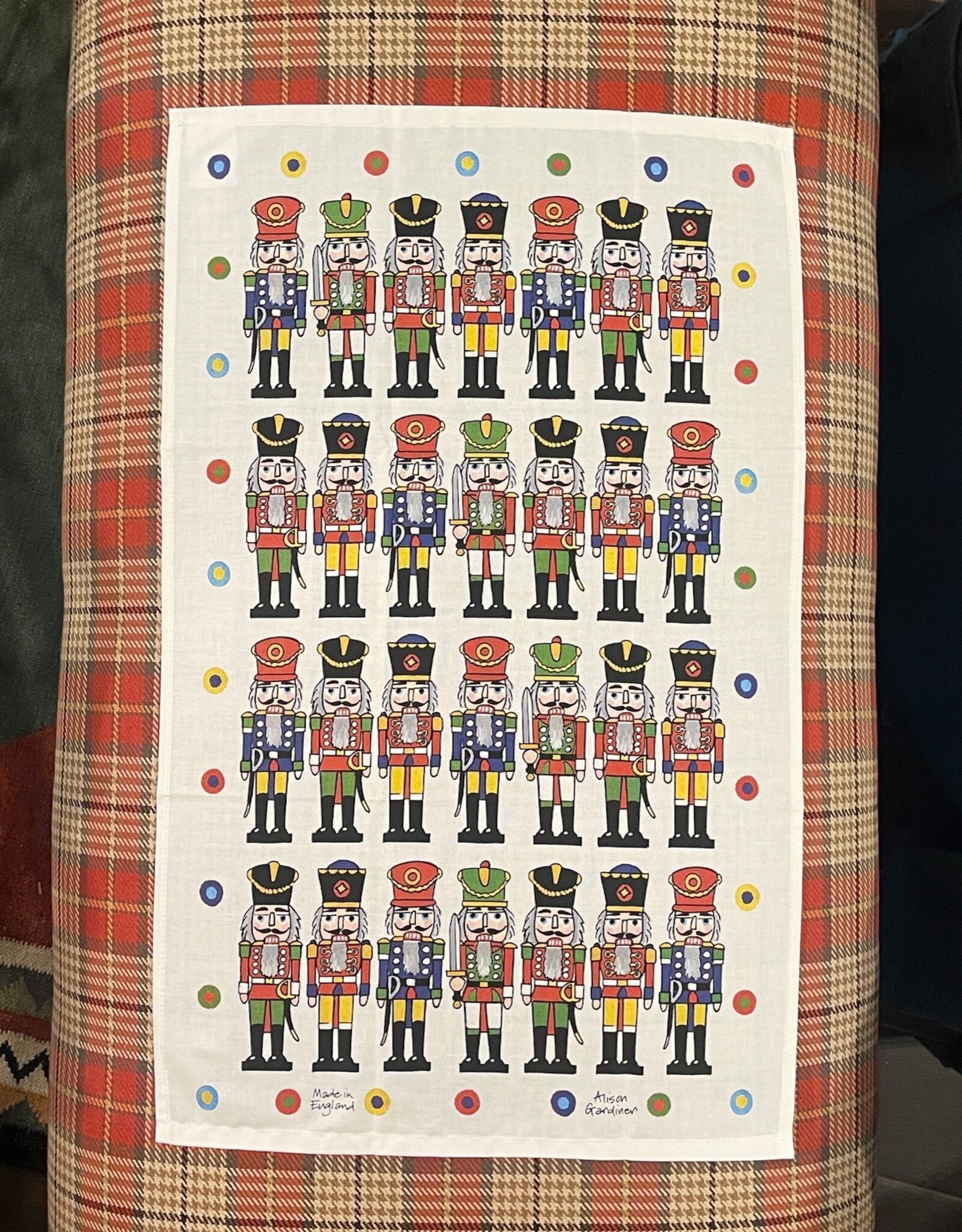 Alison Gardiner Alison Gardiner Nutcracker Towel 19" x 29'"