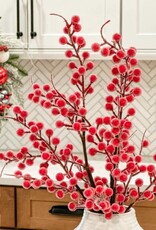 Frosted Berry Spray - 27.5" (Small Berry)