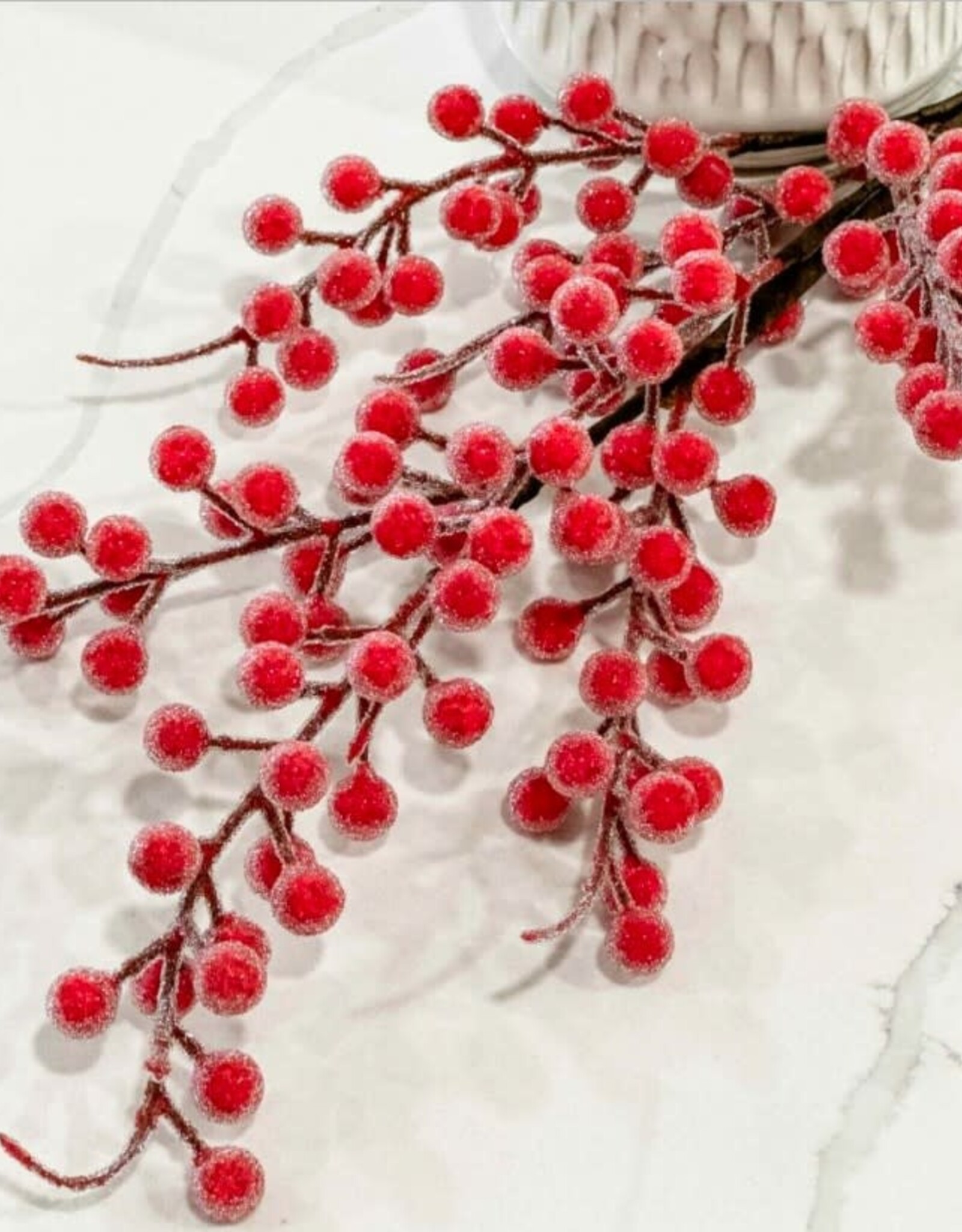 Frosted Berry Spray - 27.5" (Small Berry)