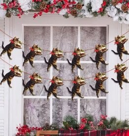 Alison Gardiner Alison Gardiner Christmas Cat Garland (approximatly 9.8 ft.)