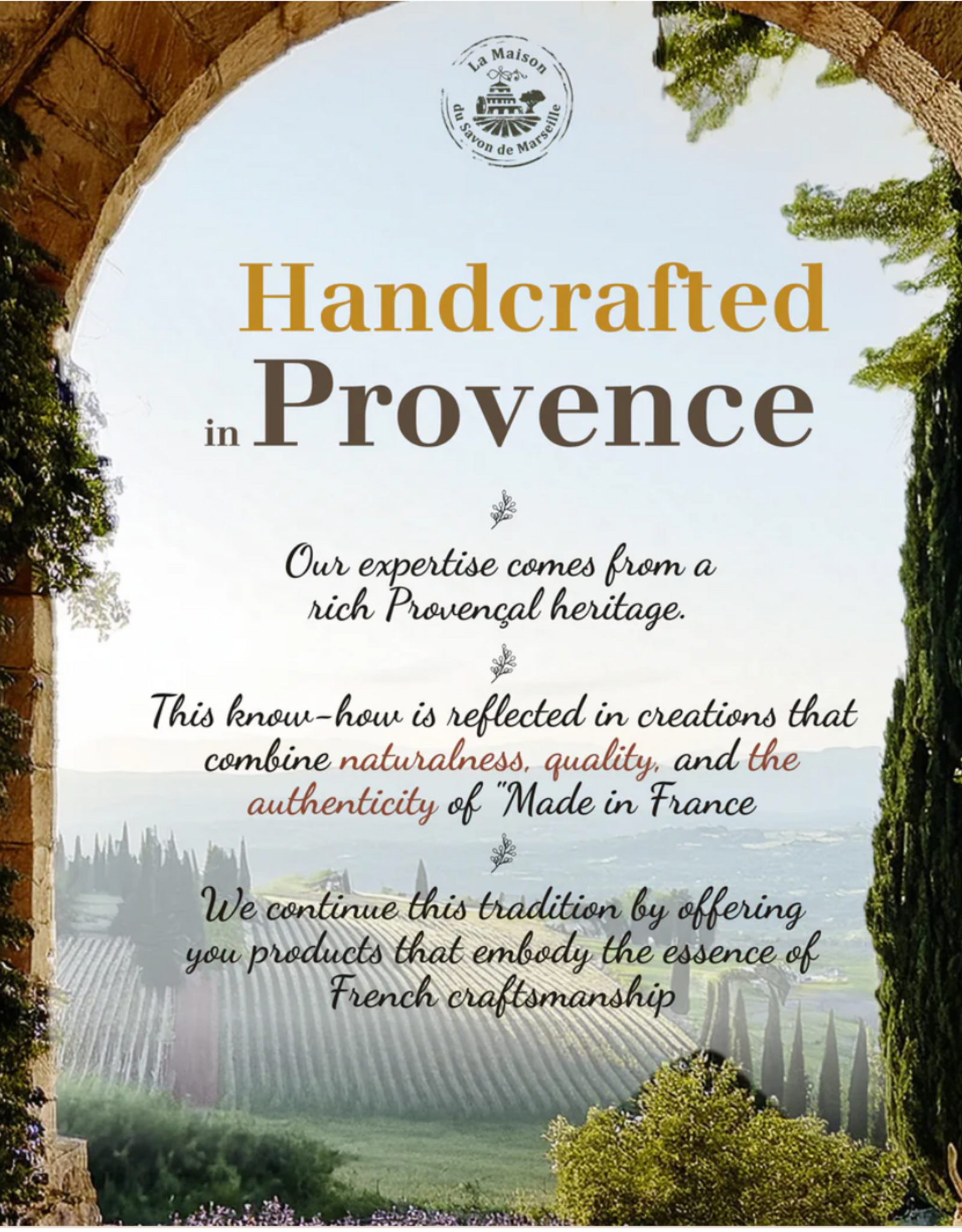 Panier Des Sens La Maison du Savon de Marseille Shea Butter Soap 4.4 oz (125g) - Lavender