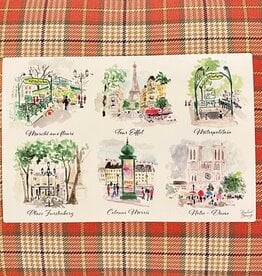 Paris Scenettes Placemat