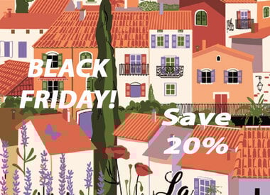 Scenes of France Towels