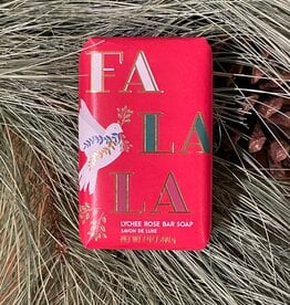Lychee Rose Soap -  Fa La La  - Les Sentiments 7 oz.