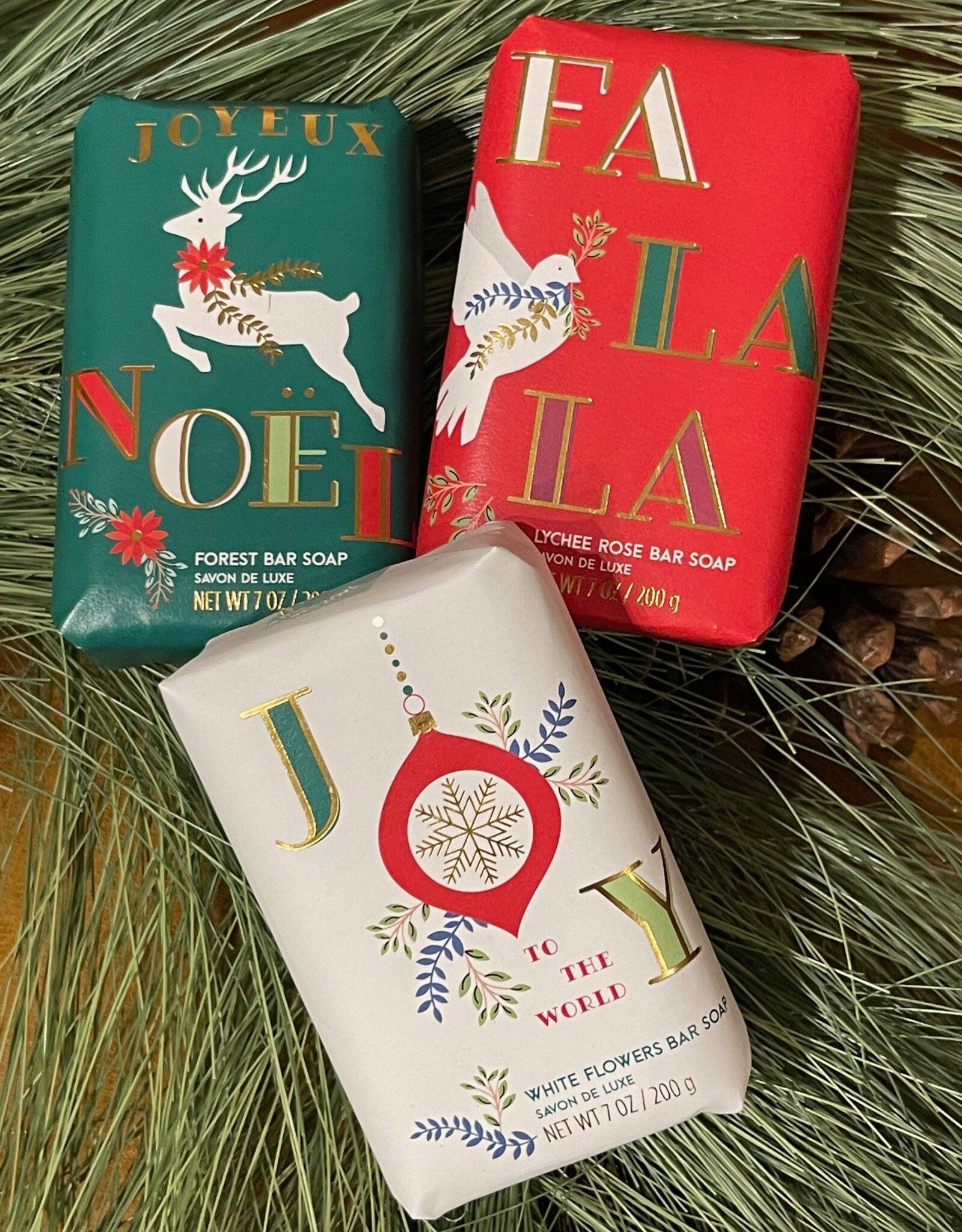 Forest Joyeux Noel Bar Soap 7 oz. - Mistral Les Sentiments