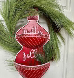 Holly Jolly Double Pocket 22"