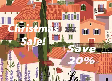 Scenes of France Towels