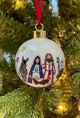 Alison Gardiner Alison Gardiner Nativity Bauble 2.4” diameter