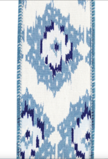 reliant ribbons IKAT CANVAS WIRED EDGE RIBBON - 2.5" x 10 Yards