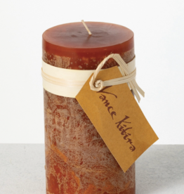 Timber Candle - 3.25 x 6 - Caramel - Vance Kitira