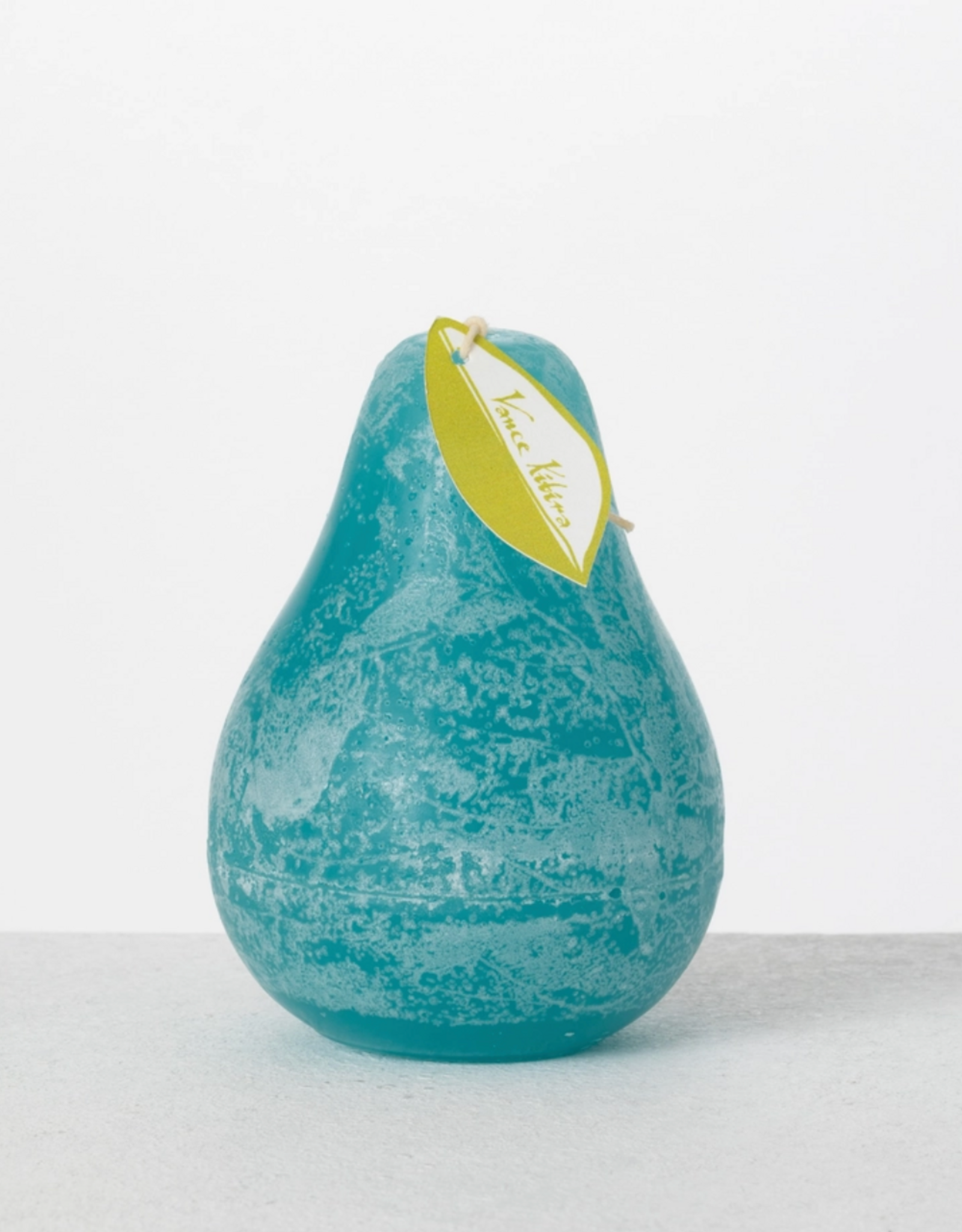 Timber Pear Sea Glass  3" x 3" x 4.5" by Vance Kitira