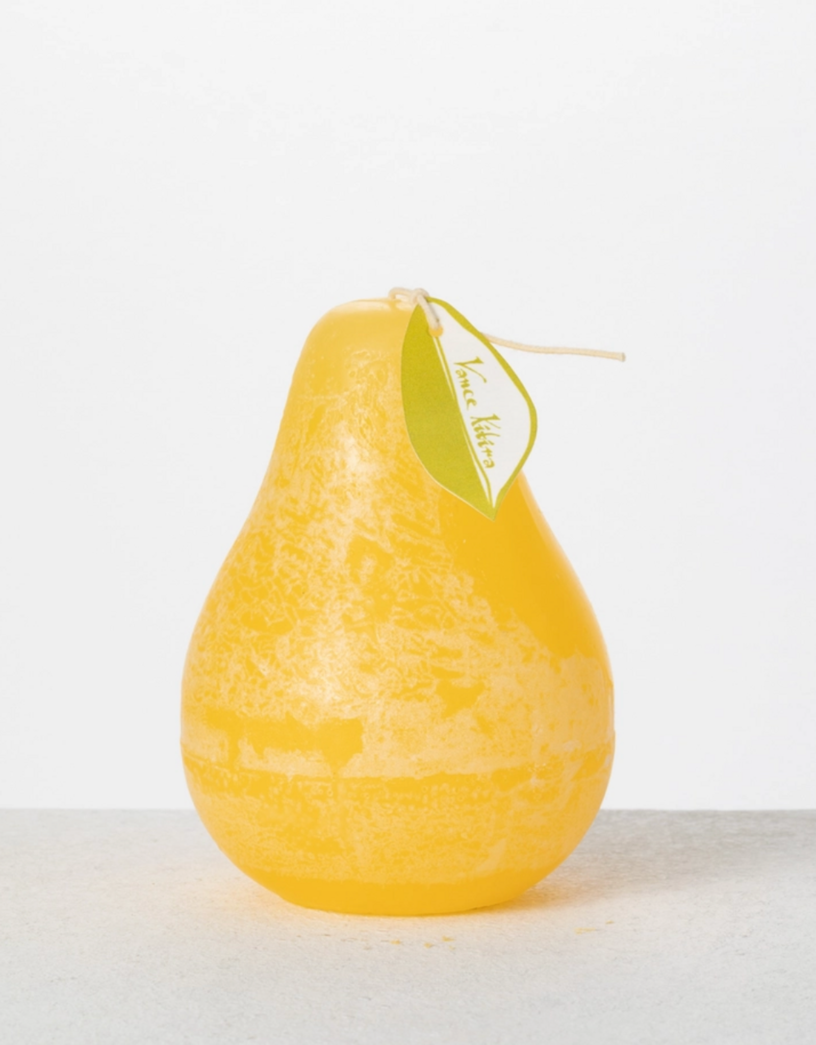 Timber Pear Pale Yellow  3 x 4 - Vance Kitira Candle