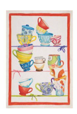 Italian Linen - Bric Brac Rosso Towel