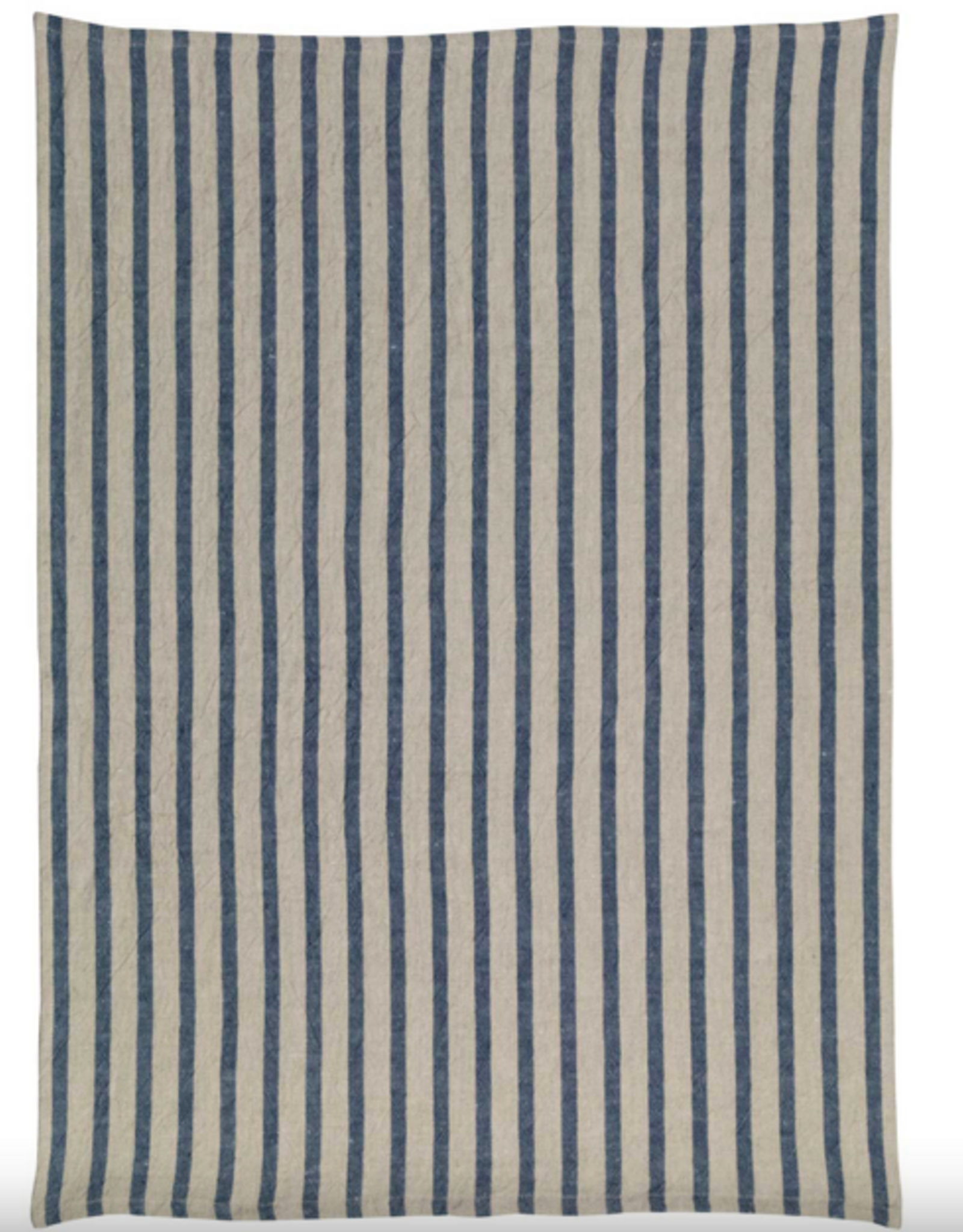 Italian Linen -  Buttero Towel Blue  (100% Linen)