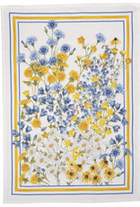 Italian Linen - Sungarden Fiordalsi White Kitchen Towel 20" x 28"