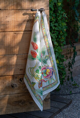 Italian Linen - Artigemme Rosso Towel 20" x 28" (100% Linen)