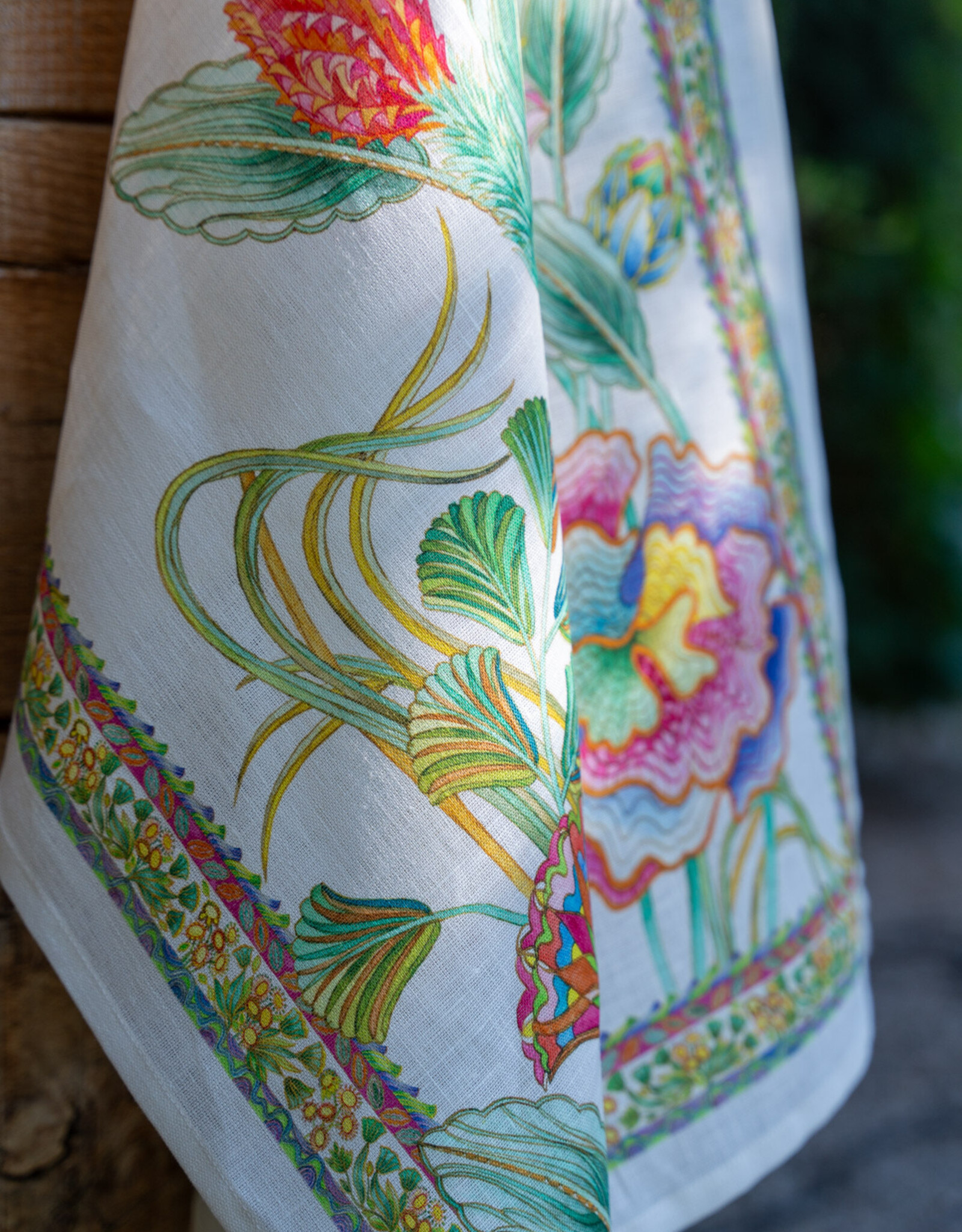 Italian Linen - Artigemme Viola Towel 20" x 28" (100% Linen)