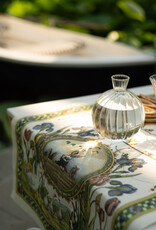 Italian Linen - Bunny Garden Table Runner 18" z 67" (100% Linen)