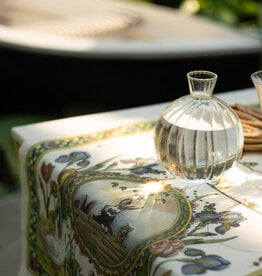 Italian Linen - Bunny Garden Table Runner 18" z 67" (100% Linen)