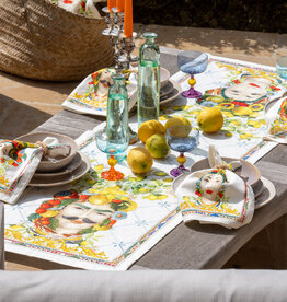 Italian Linen - Zagara Runner Cream 18" x 67"