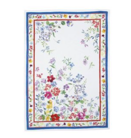Italian Linen - Primula Blu Kitchen Towel 20" x 28"