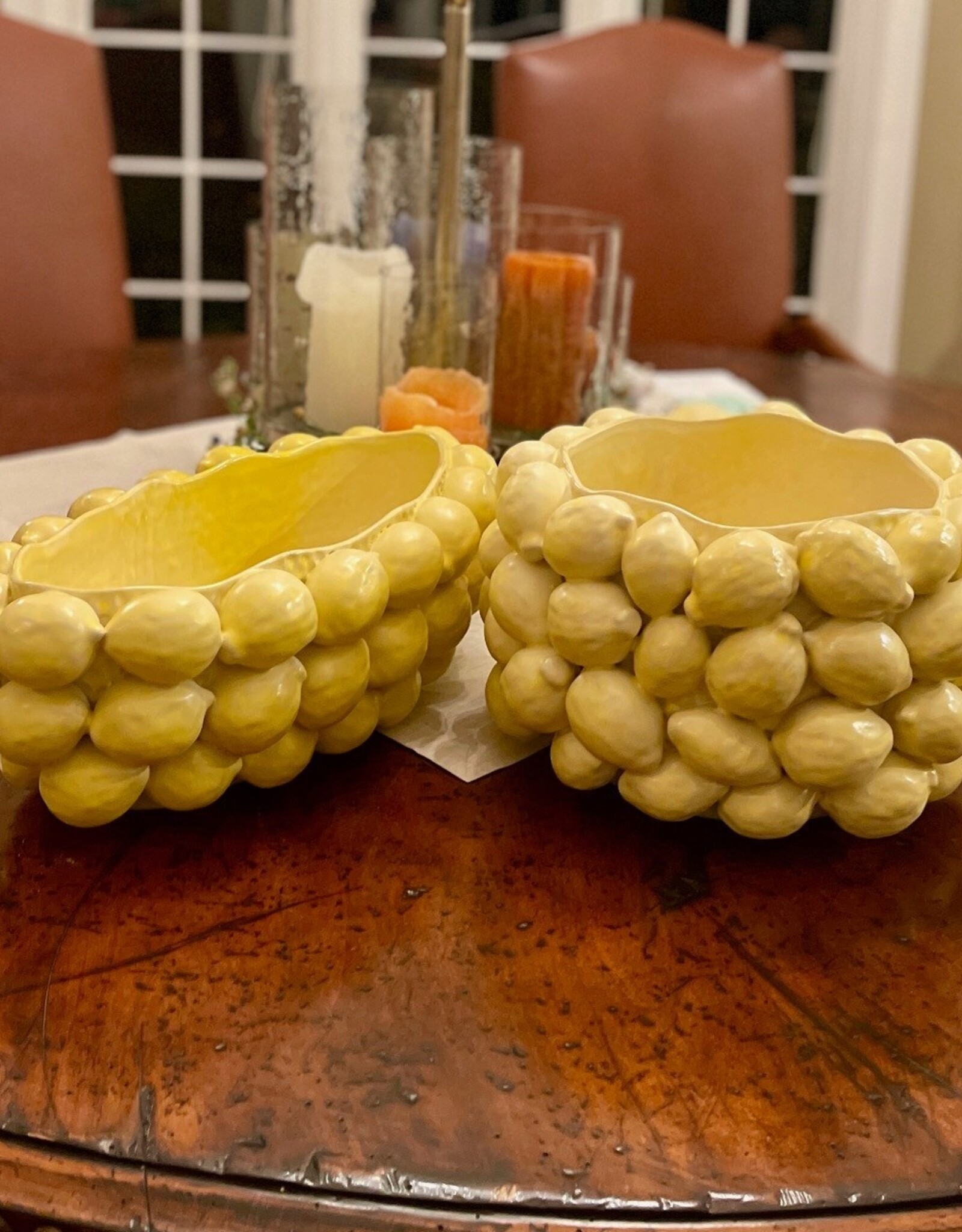 Layered Lemon Collection Pot 13.5"x 7.75"