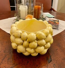 Layered Lemon Collection Pot 13.5"x 7.75"