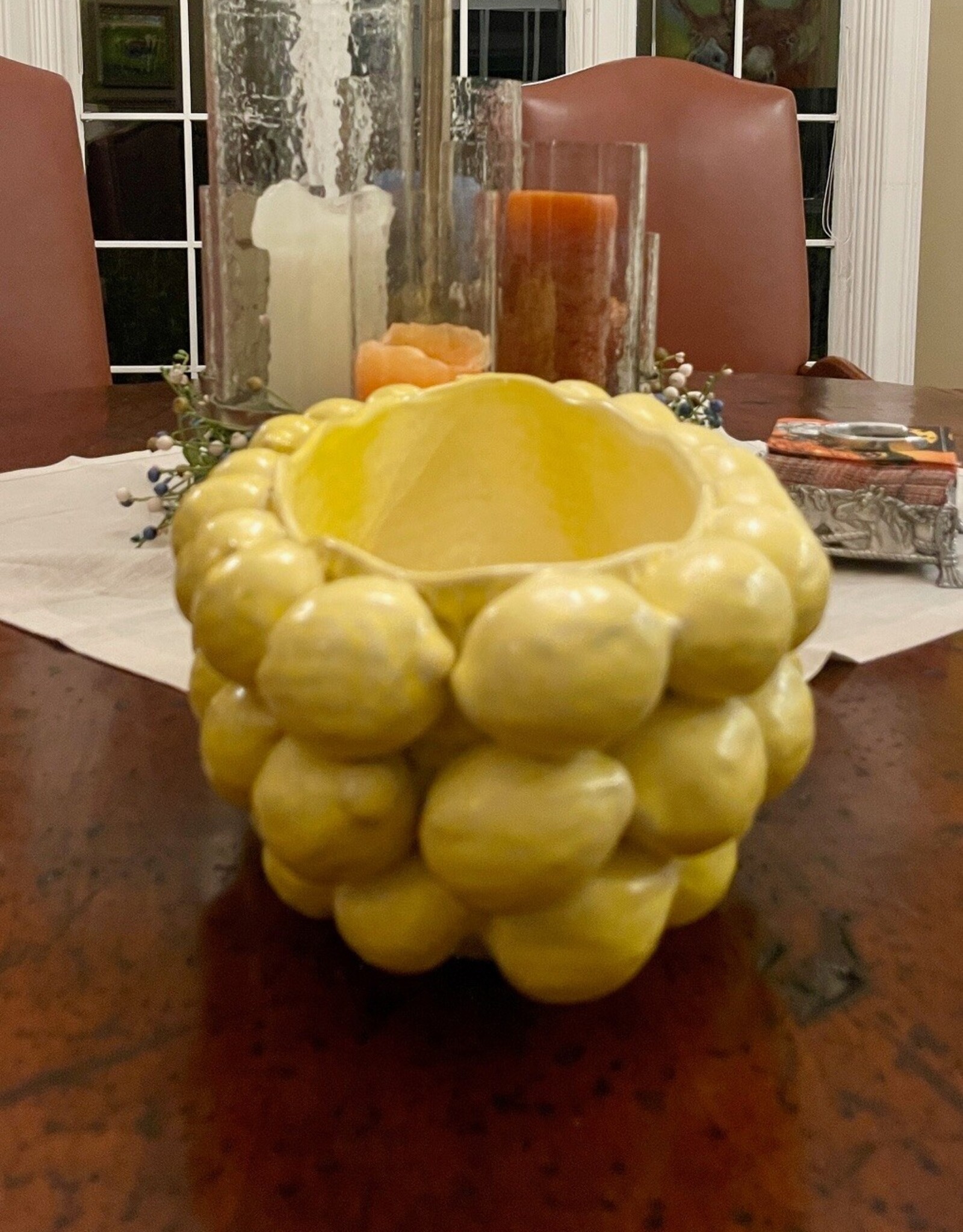 Layered Lemon Collection Pot 13.5"x 7.75"