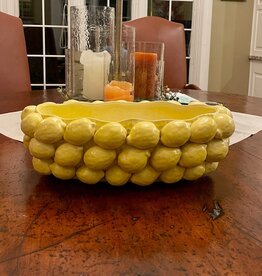 Layered Lemon Collection Bowl19"x 11"x 6.25"