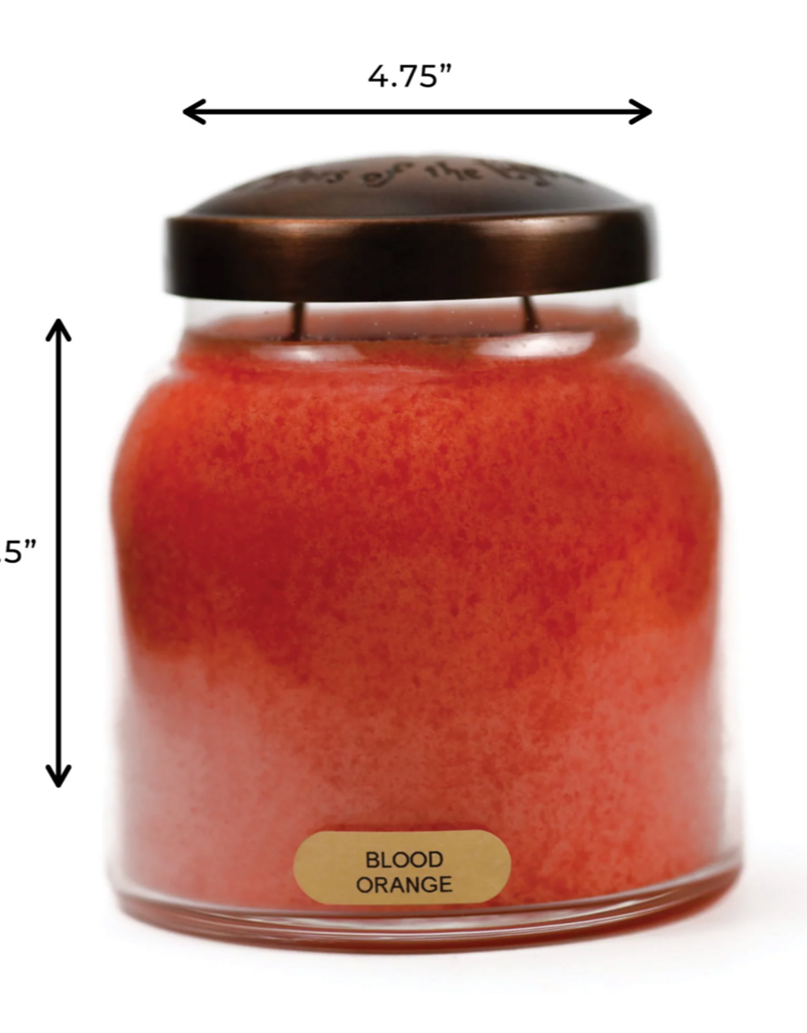 Keepers of the Light Candle - Blood Orange - Papa - 34 oz. - Copper Lid