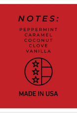 Keepers of the Light Candle - Candy Cane Limited Edition -  Papa 34 oz. - Black Lid