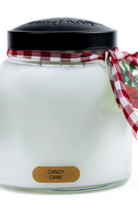 Keepers of the Light Candle - Candy Cane Limited Edition -  Papa 34 oz. - Black Lid