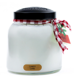 Keepers of the Light Candle - Candy Cane Limited Edition -  Papa 34 oz. - Black Lid