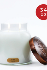Keepers of the Light Candle - Candy Cane Limited Edition -  Papa 34 oz. - Black Lid