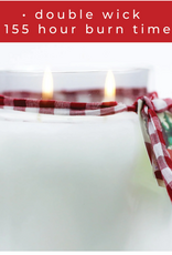 Keepers of the Light Candle - Candy Cane Limited Edition -  Papa 34 oz. - Black Lid