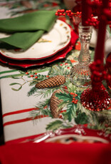 Italian Linen - Pinoel Tablecloth - 67"x67"