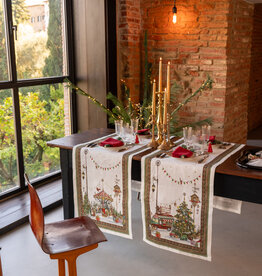 Italian Linen - Natalis Table Runner 20"X 67"